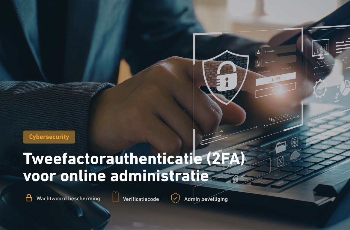 Cybersecurity afbeelding met de titel van het artikel